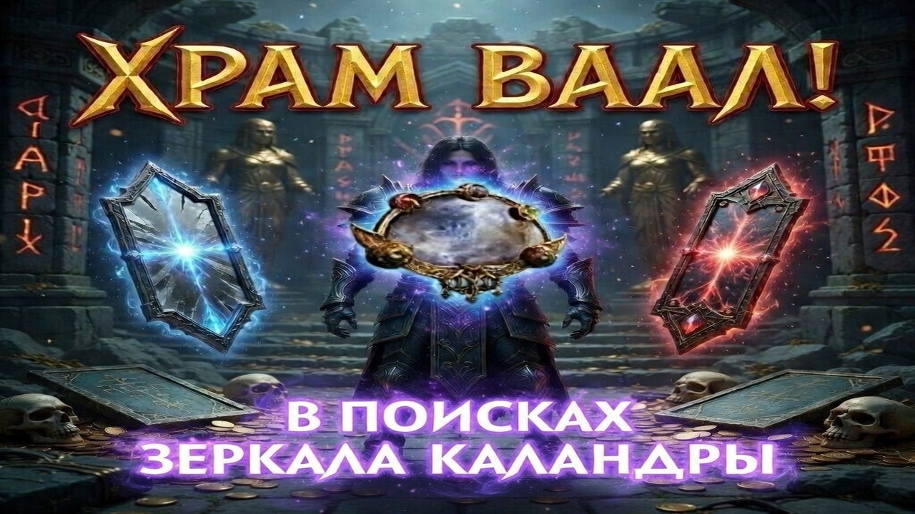 🏆 Храм Ваал в PoE 2 — охота за Зеркалом Каландры | Path of Exile 2
