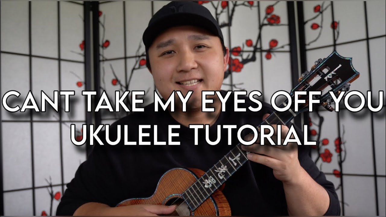 «Не могу оторвать глаз от тебя» — урок игры на укулеле — Крис Футигами