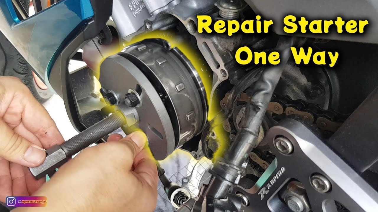 V#106 DIY Tukar Skru One Way Bearing | Bile dah up Spec, Ni La Jadinye