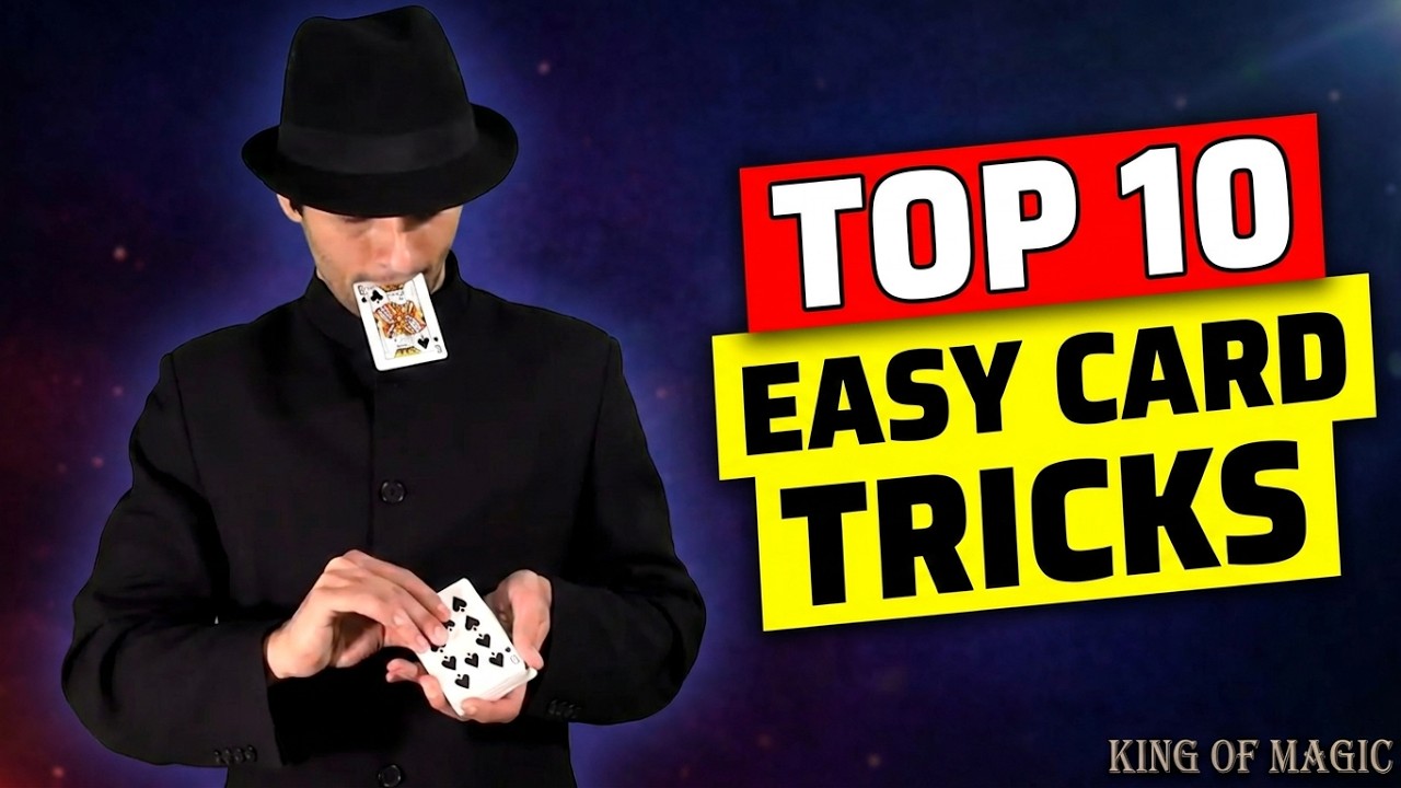 Top 10 Easy Card Tricks That Will Fool Anyone (Beginner Friendly!)