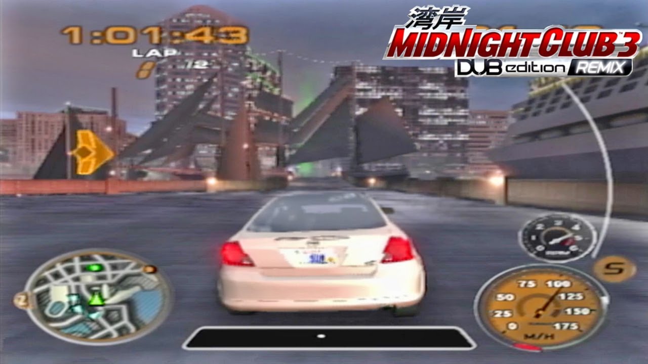 Through the Ship (Career: Star of India - City Race) | Midnight Club 3: DUB Edition Remix on PS2