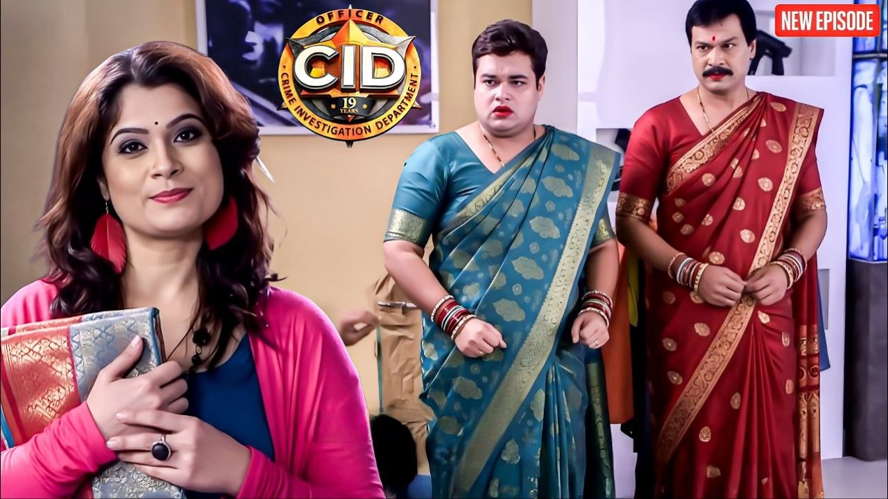 Shreya की बहन ने पहना दी Pankaj और Freddy को साड़ी ! || CID || Latest  Episode ||