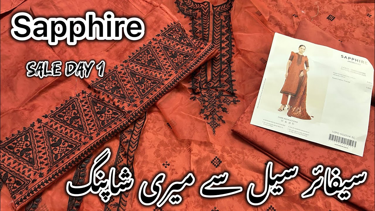 Sapphire today sale shopping haul 2026 #glamourit 