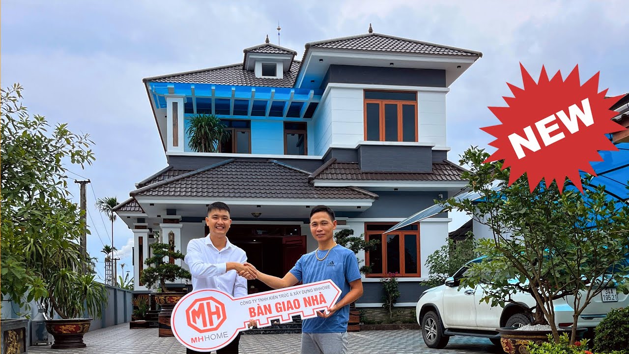 Khám Phá Biệt Thự 2 Tầng Mái Nhật Siêu Đẹp 5 Phòng Ngủ Của MHHOME Tại Kinh Môn Hải Dương