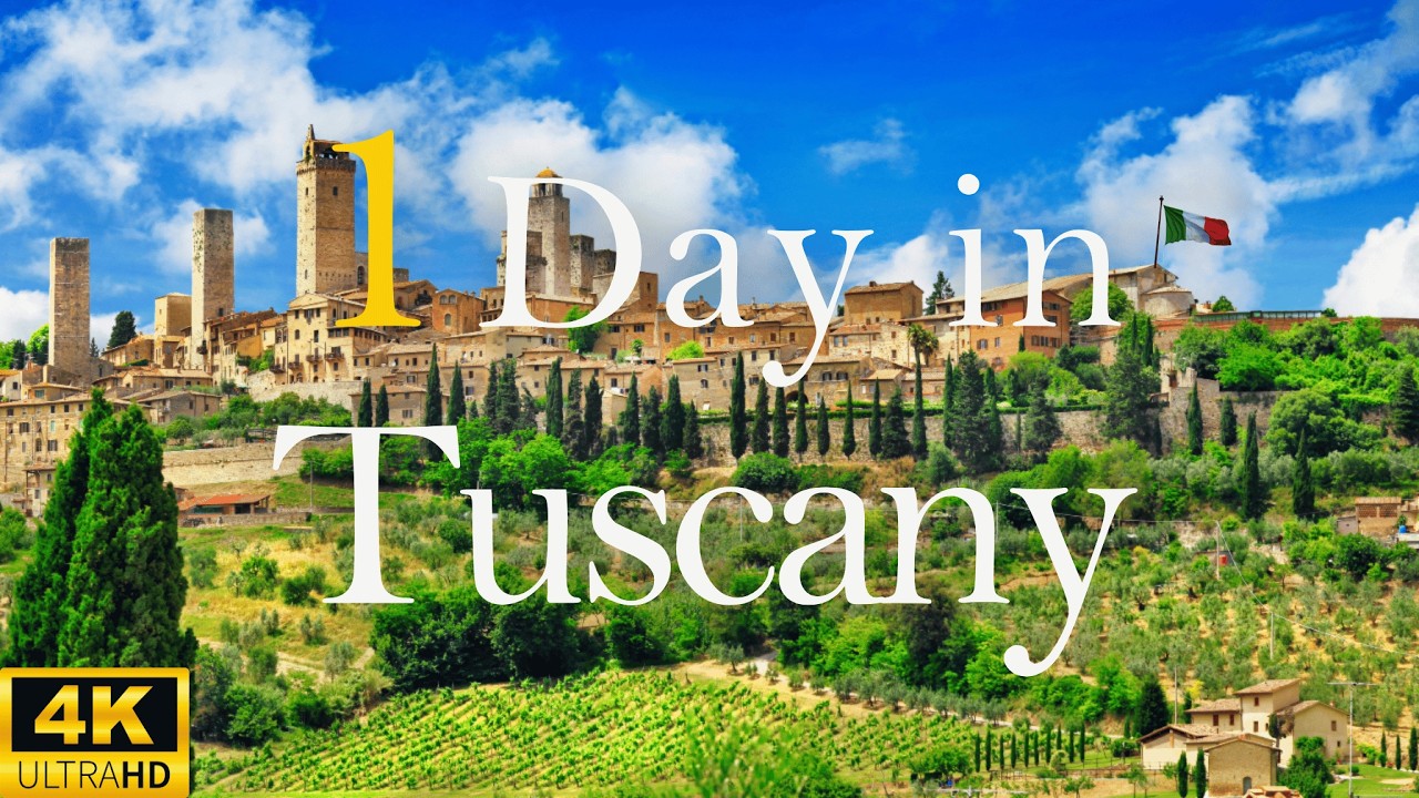 How to Spend 1 Day in TUSCANY Italy | Travel Itinerary