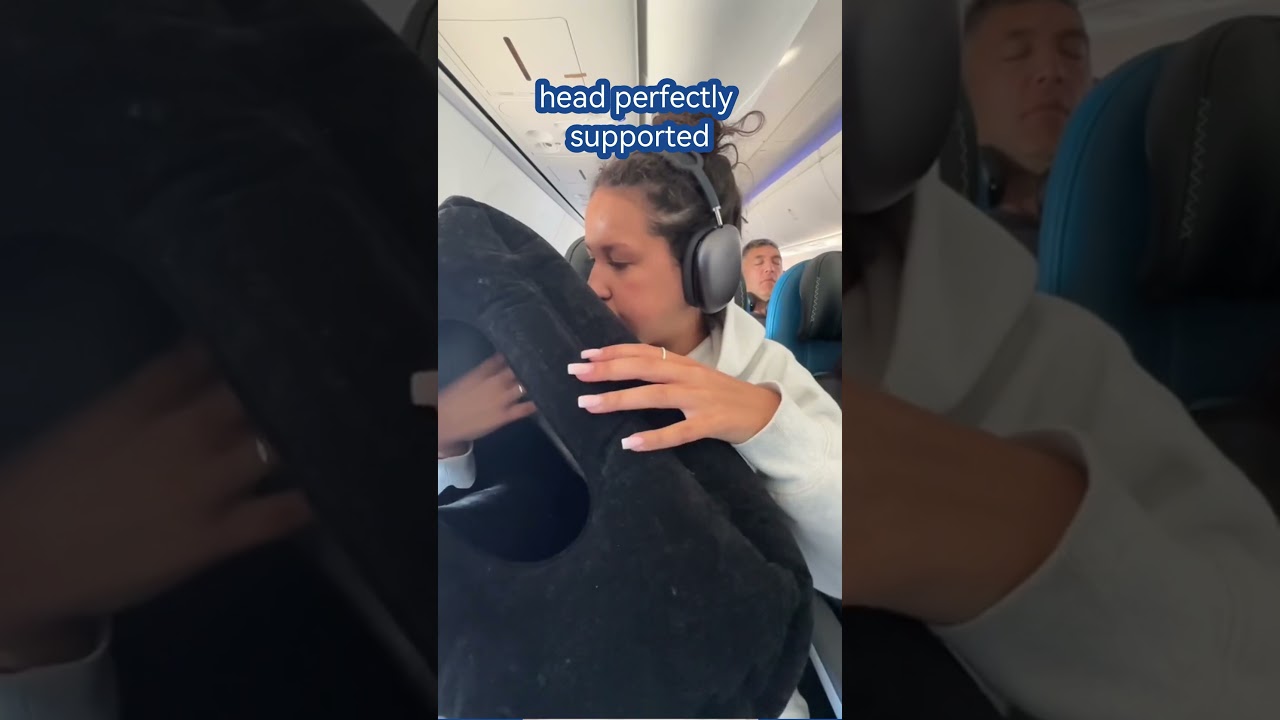 Best Travel Pillow for Airplanes| Stop Neck Pain & Sleep Like a Baby | Perfect for Flights & Trips