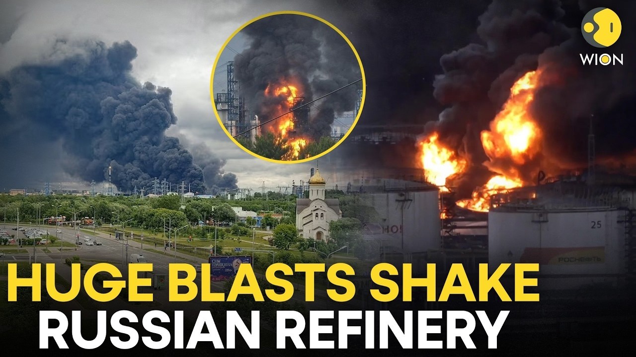 Russia-Ukraine LIVE:  Zelensky Targets Key Oil Refinery In Moscow,  555 Drones Intercepted  | WION