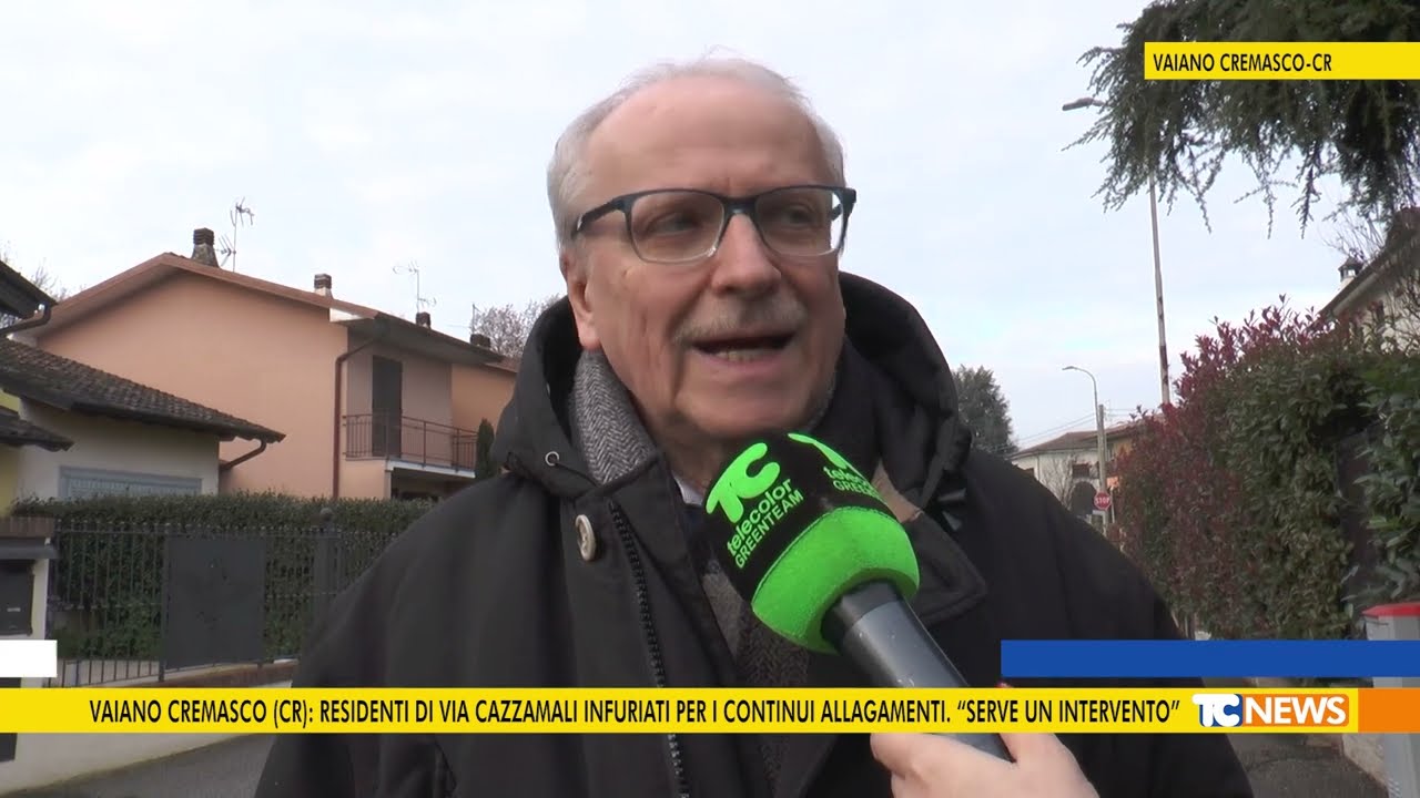Vaiano cremasco (Cr): residenti infuriati per i continui allagamenti. “serve un intervento”