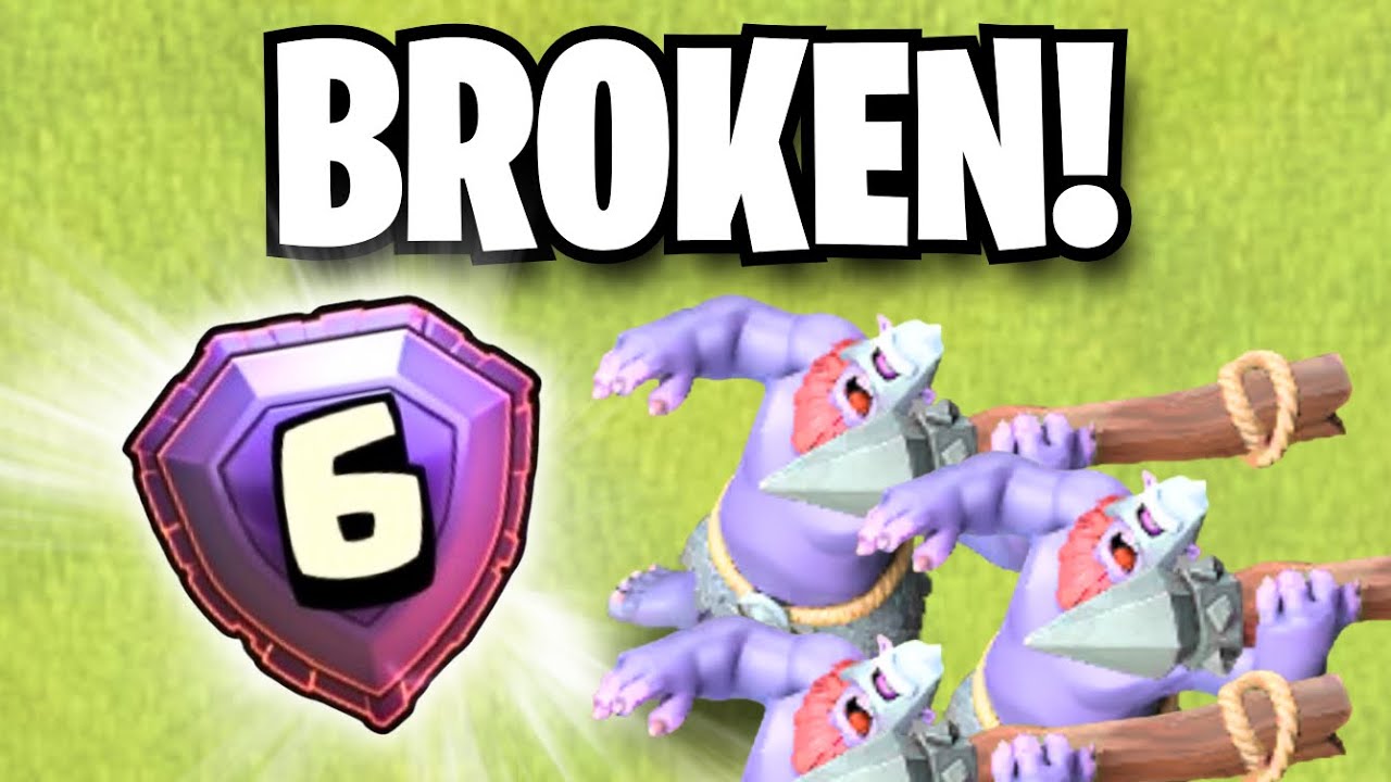 I am RANK #6 with THIS Thrower Army! They’re Officially BROKEN in Clash of Clans - Full Legends Day