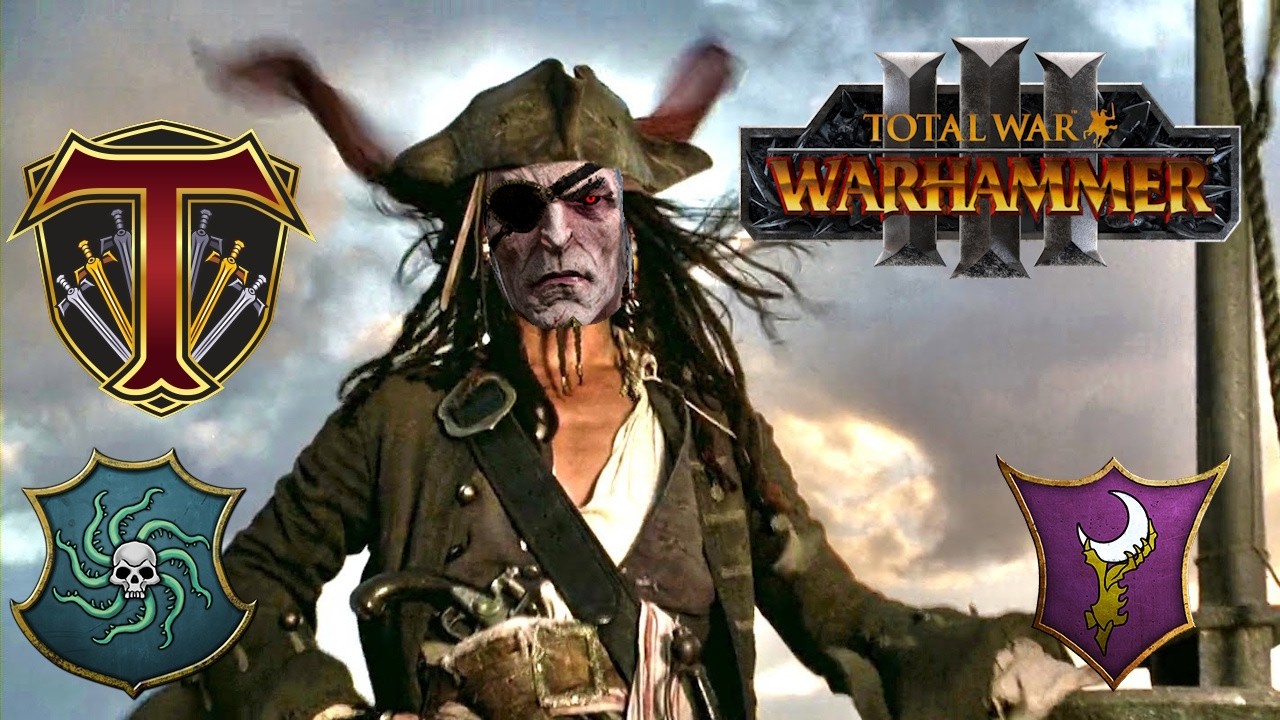 LUTHOR RETURNS! Dark Elves vs Vampire Coast - Total War Warhammer 3