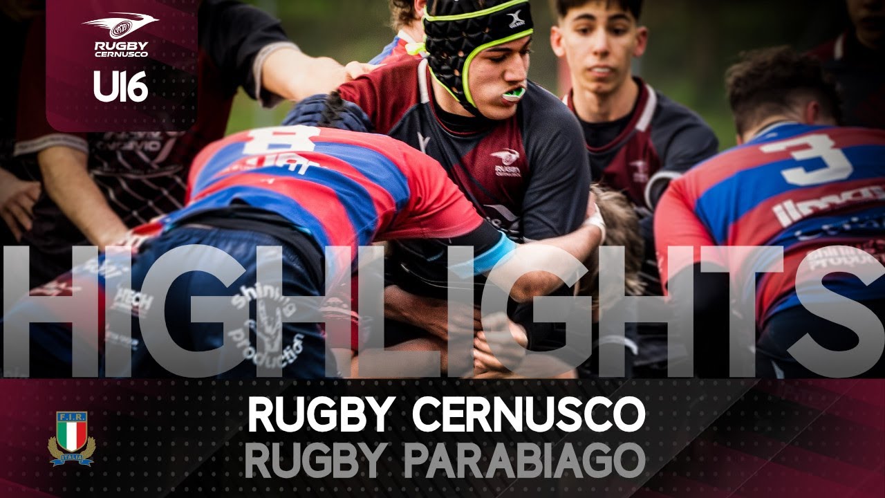 Rugby Cernusco v Rugby Parabiago (U16) | 24.02.2024 | Highlights
