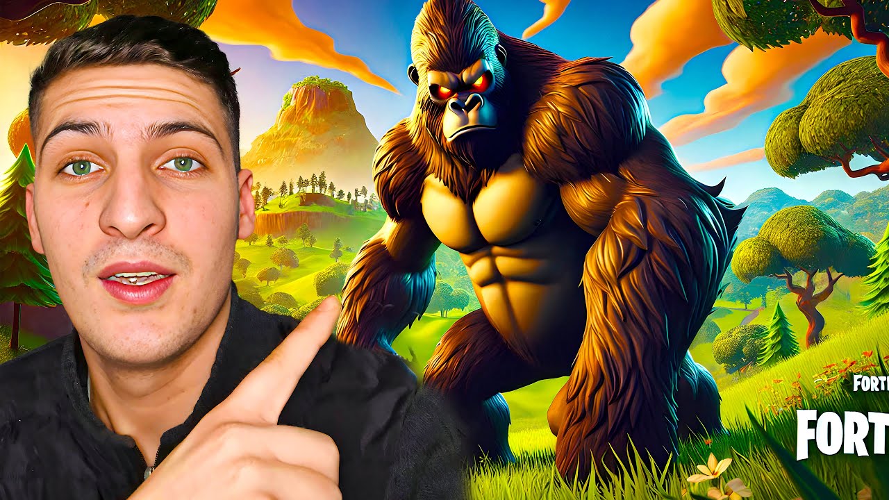 MA I FORT SE KURR NE FORTNITE + U BONA GORILL