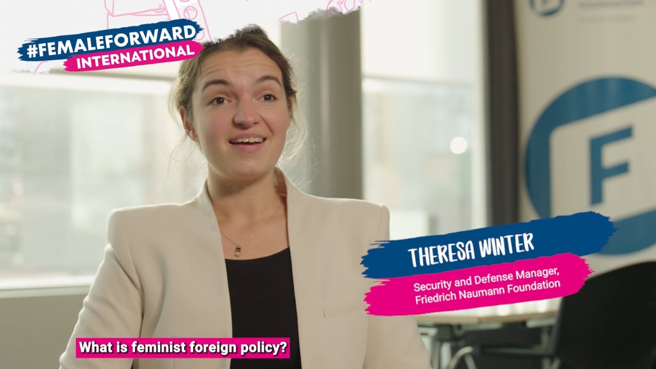 Feminist foreign policy is needed as a discussion starter - Interview with Theresa Winter