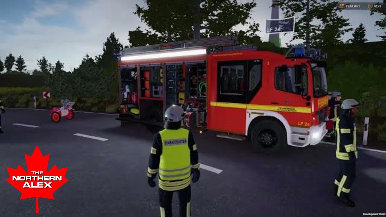 ~Emergency Call 112   The Firefighting Simulation 2 ~ MVA with entrapment
