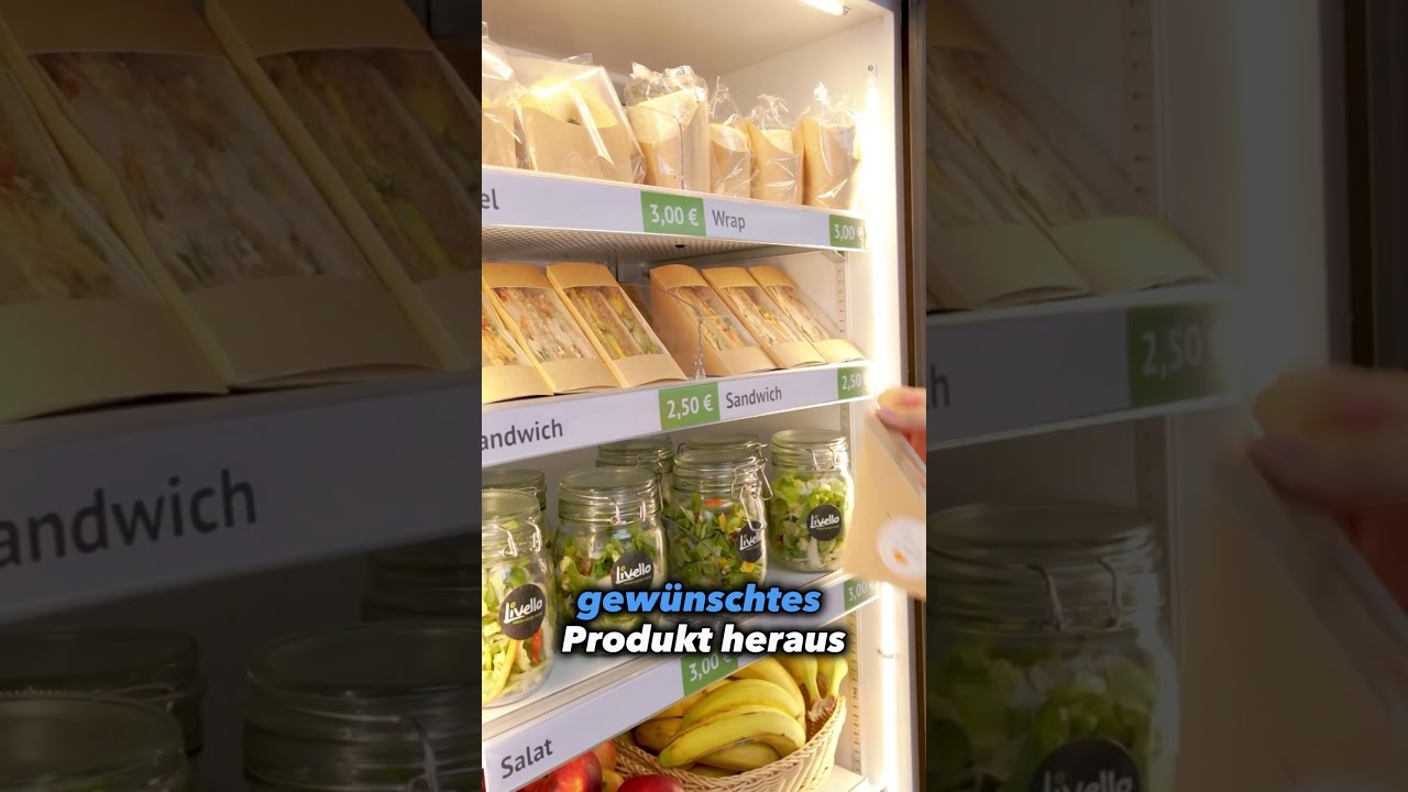 Einkauf bei Livello Smart Kiosk 