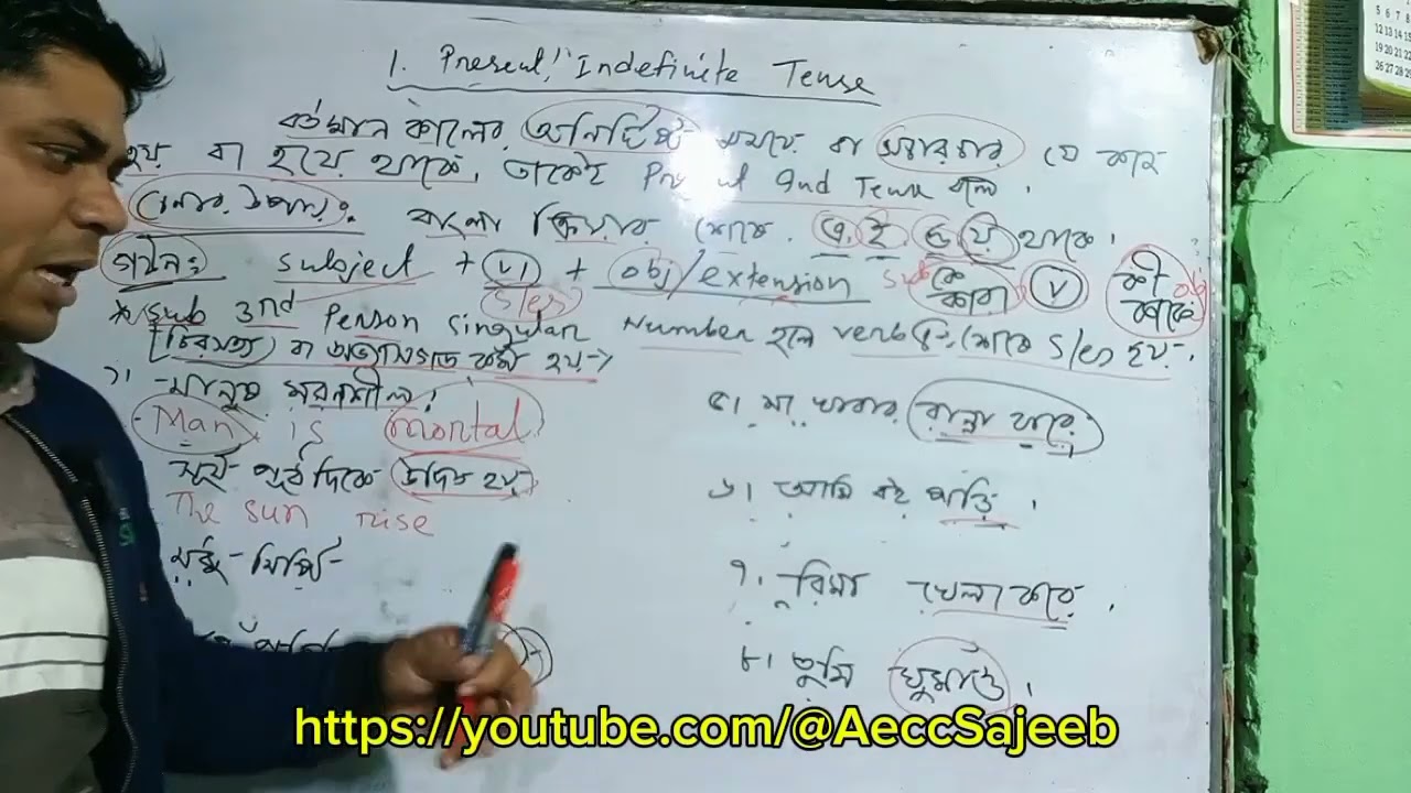 01. Present Indefinite Tense কাকে বলে? গঠনসহ চেনার উপায় দেখুন এবং বাক্য তৈরি করুন #farewell #highlig