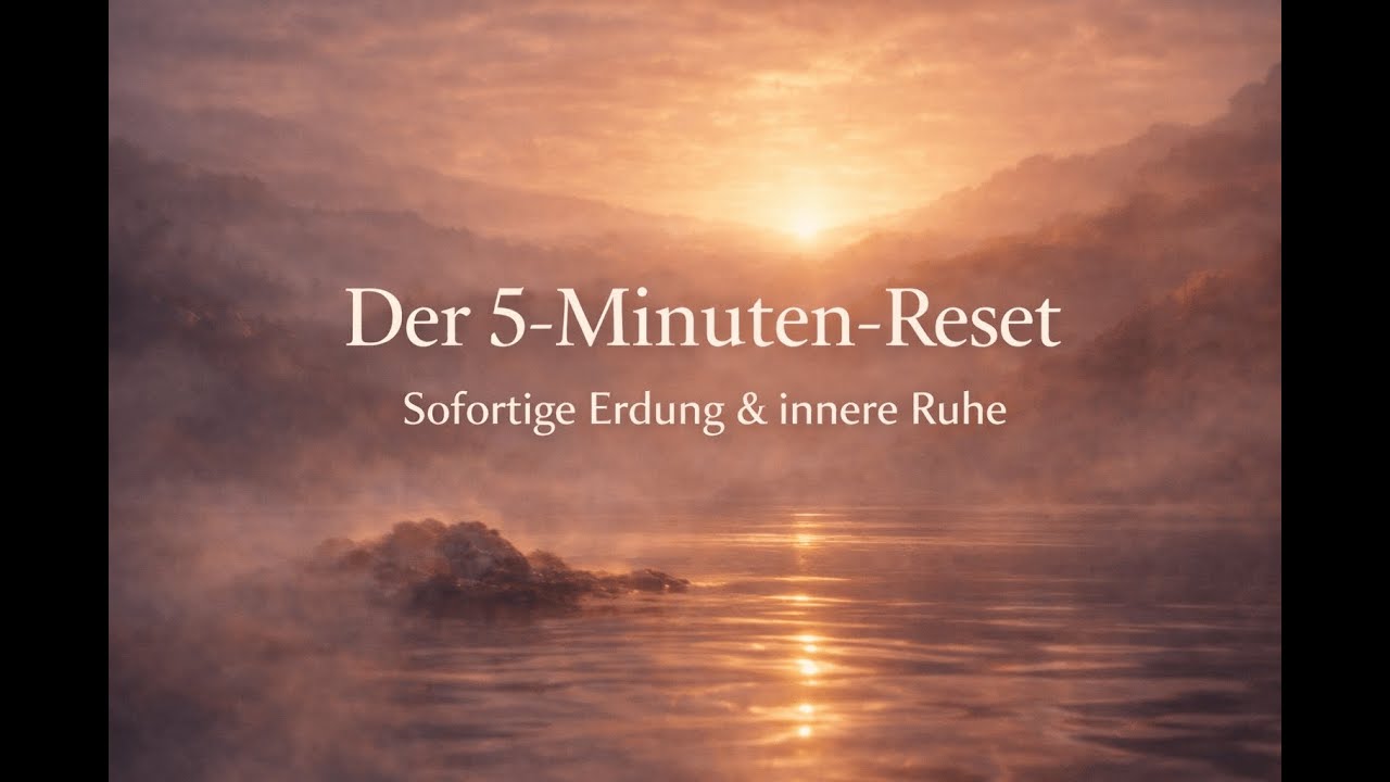 Der 5-Minuten-Reset 🌿 | Sofortige Erdung & innere Ruhe für zwischendurch