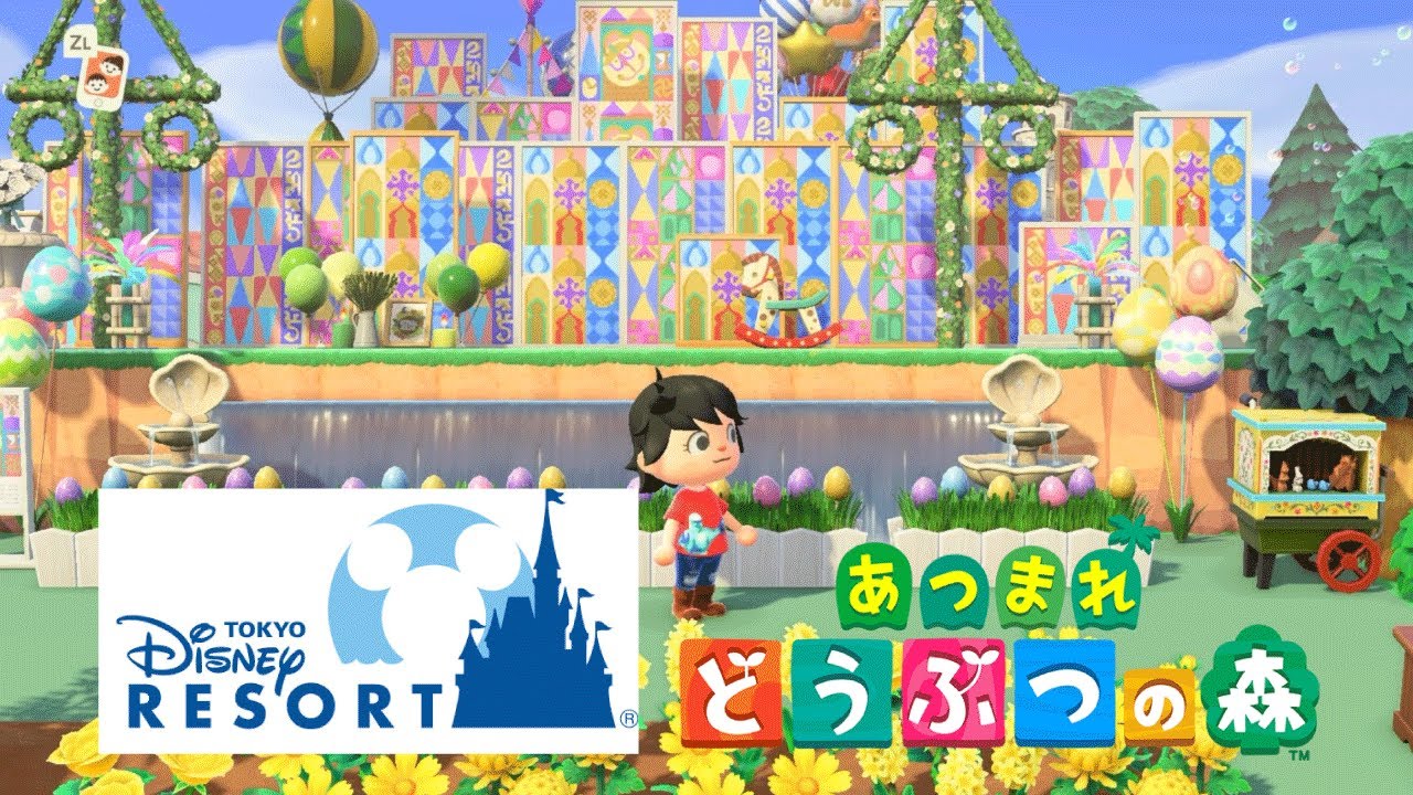 3400時間かけて「ディズニーランドを再現」した島がスゴすぎる【あつまれどうぶつの森】