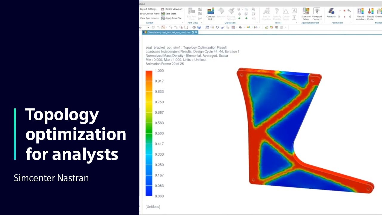 Topology optimization for analysts | Simcenter Nastran 
