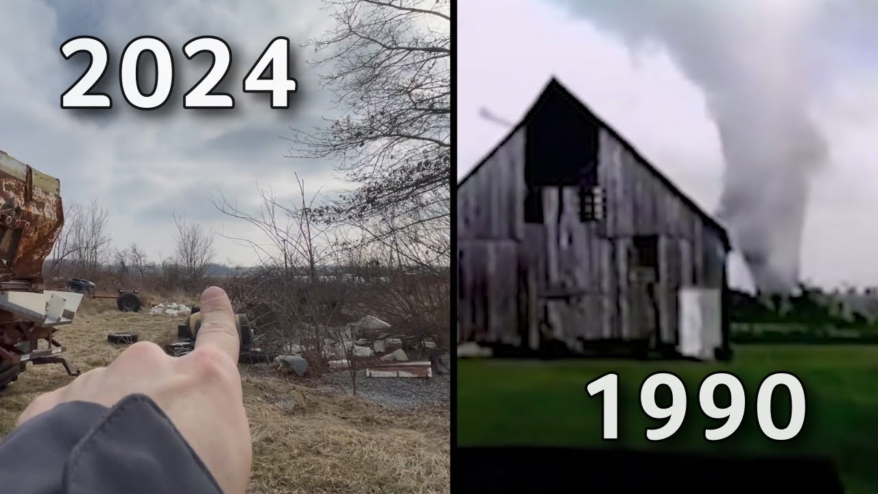 I Visited the Albion, IL Tornado Farm from June 2, 1990!