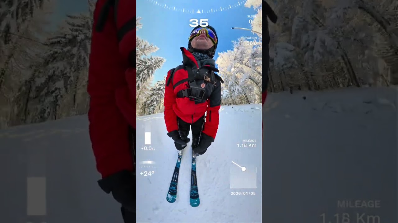 CernaHora Jańskie Łaźnie 5.01.2026r. - #ski #narty #czechy #czechynarty #insta360x4 