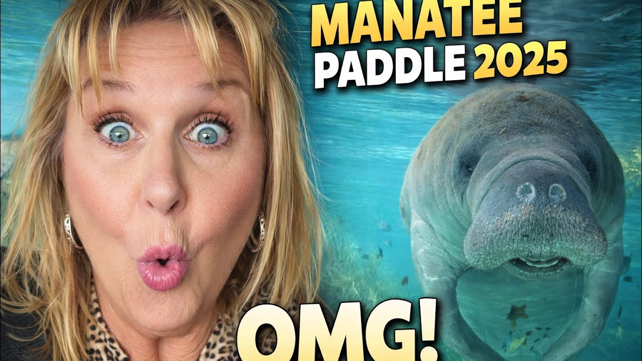 Мы проплыли на байдарках по 4 источникам Флориды за 4 дня… Вот что мы увидели | Manatee Paddle 2025