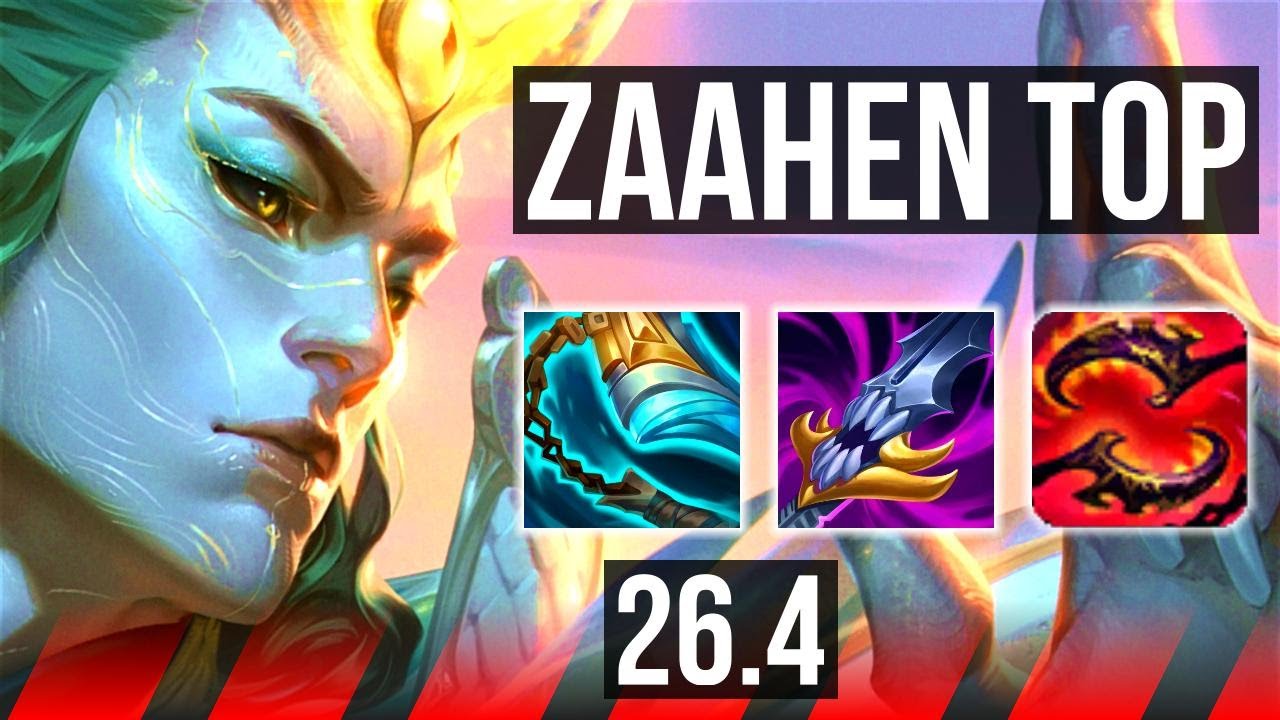 ZAAHEN vs MALPHITE (TOP) | NA Grandmaster | 26.4