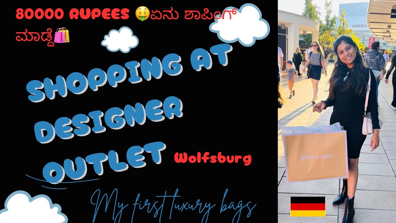 Black Friday in Germany 🇩🇪: 80,000 shopping ಏನ್ ಏನ್ ಮಾಡ್ಡೆ 🛍️ 💃| Shopping Vlog | Wolsburg outlet 👌