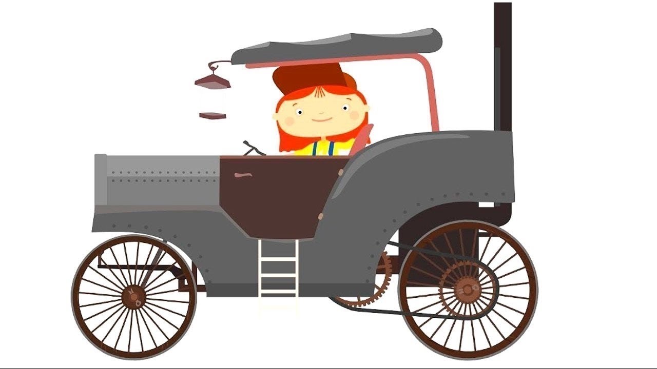 Doutora McWheelie. Uma máquina do tempo!  Desenho animado  para crianças.