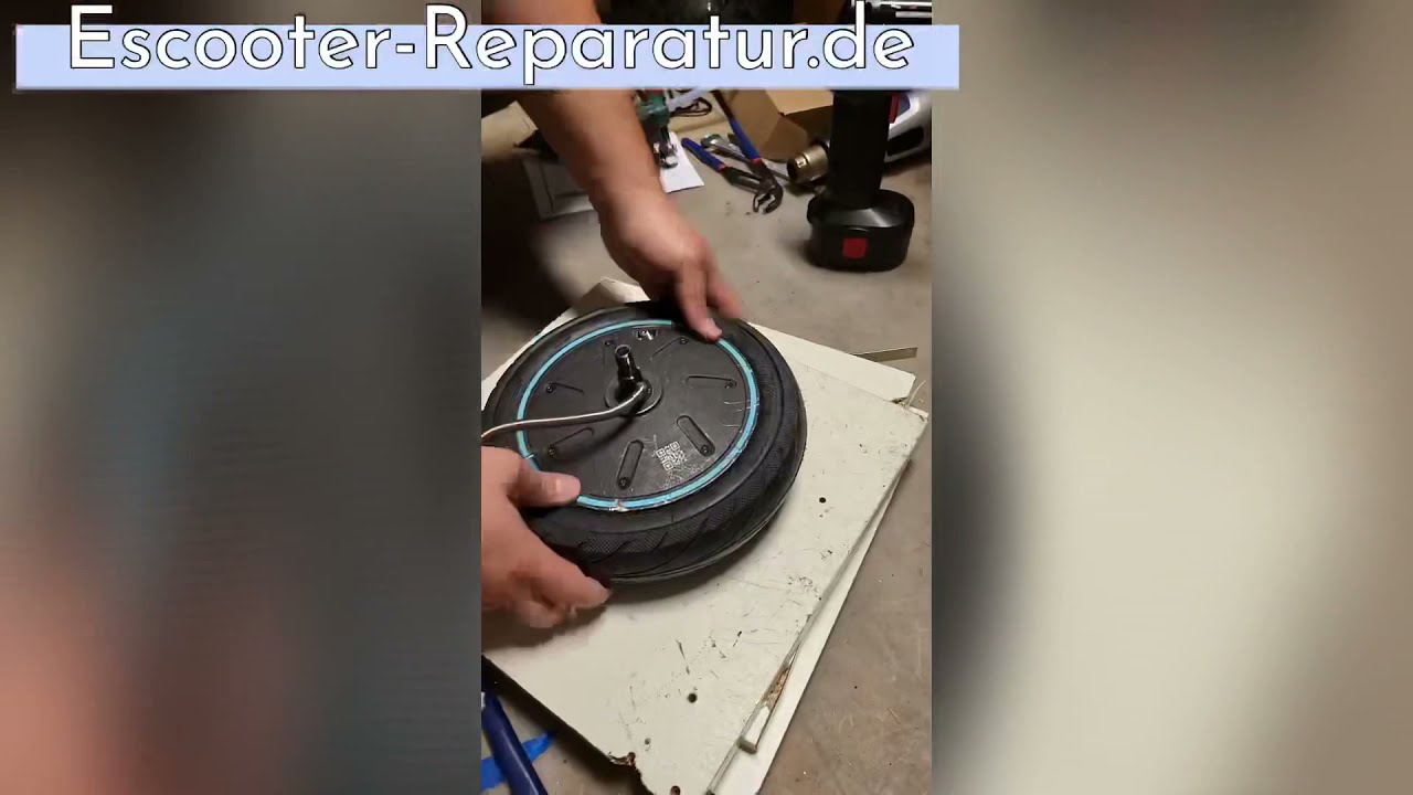 Ninebot Max G30d Reifenwechsel|Ninebot Max G30D Solid Tire🛴Schlauch+Mantel Ninebot Max G30D Montage