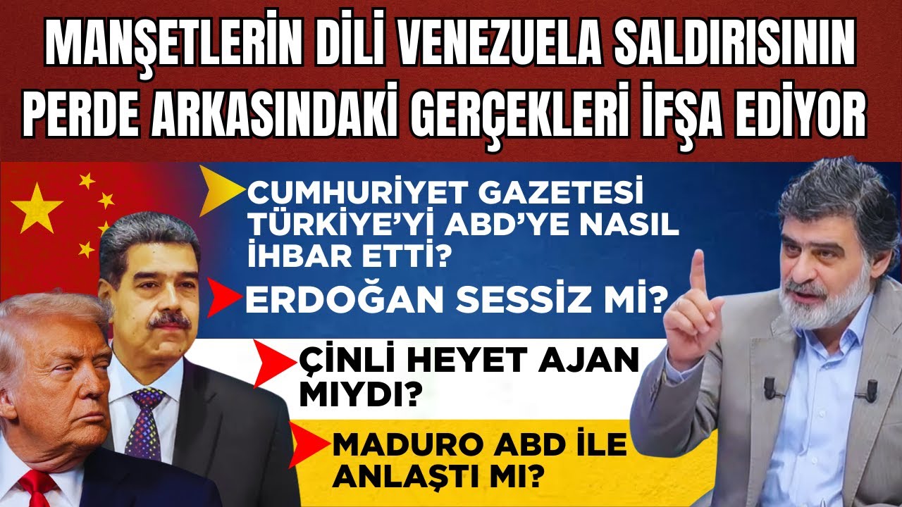 T&uuml;rkiye'ye şantaja kalkışan Cumhuriyet! Manşetlerin Dili - Murat Alan/Ali Karahasanoğlu 05.01.2026