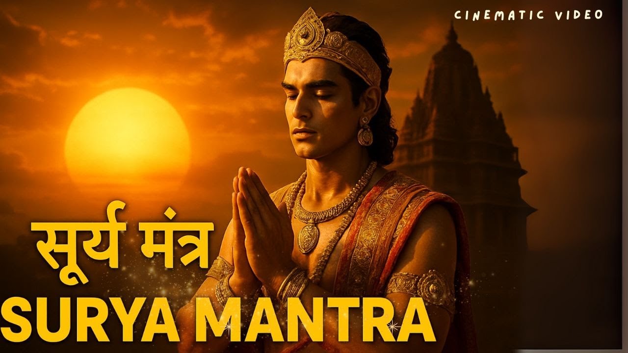 सूर्य मंत्र शक्ति | Powerful Morning Prayer to Sun God | Divine Energy Blessing 2025 ☀️