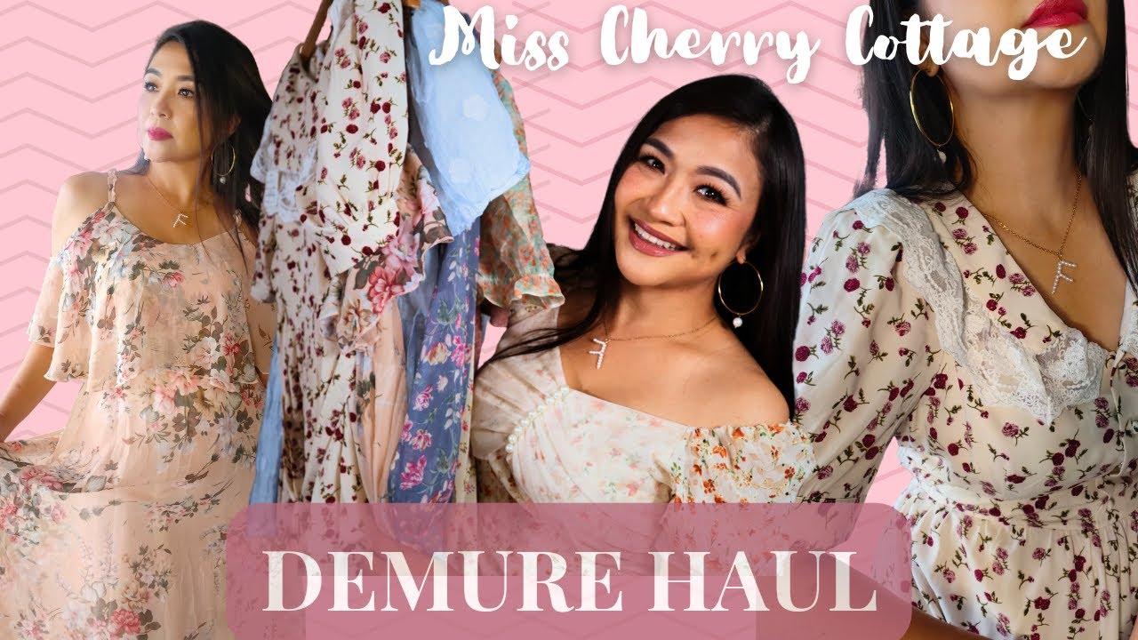 🌸A VERY DEMURE THRIFT HAUL | ONLINE UKAY |MISS CHERRY COTTAGE | Mrs. F 🍒