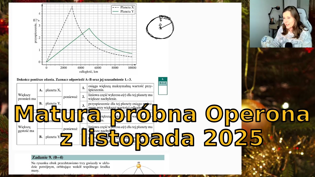 Rozwiązujemy próbną maturę z fizyki z Operona 2025/26