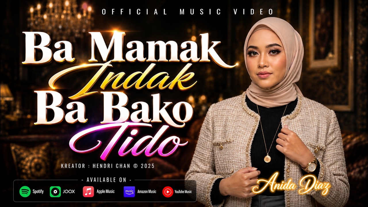 Ainida Diaz - Ba Mamak Indak Ba Bako Tido (Official Music Video) | Pop Minang