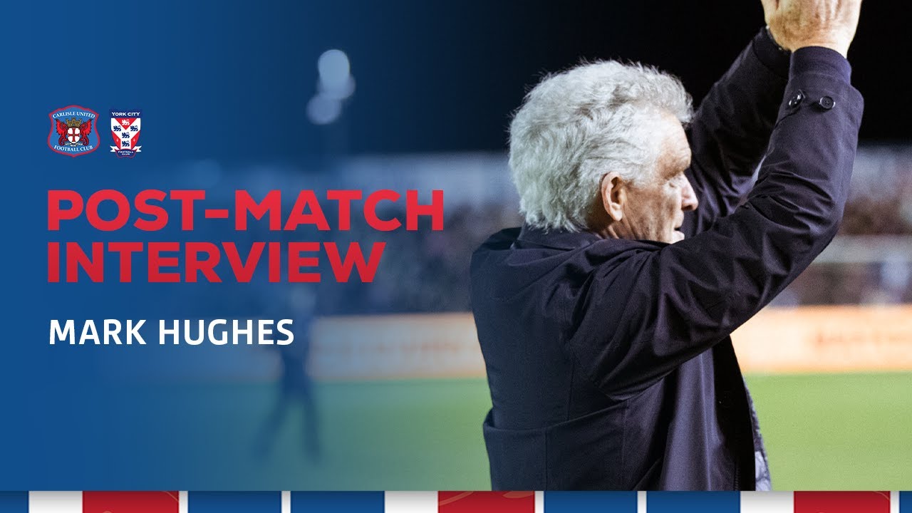 Mark Hughes speaks on York City defeat