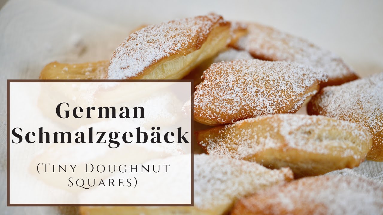 German Schmalzkuchen | Tiny doughnuts