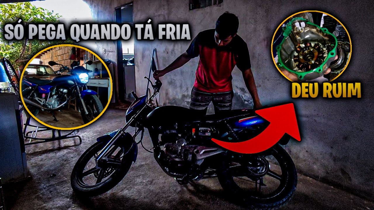 MONTADINHA PAROU DE PEGAR! TEVE QUE ABRIR O MOTOR?