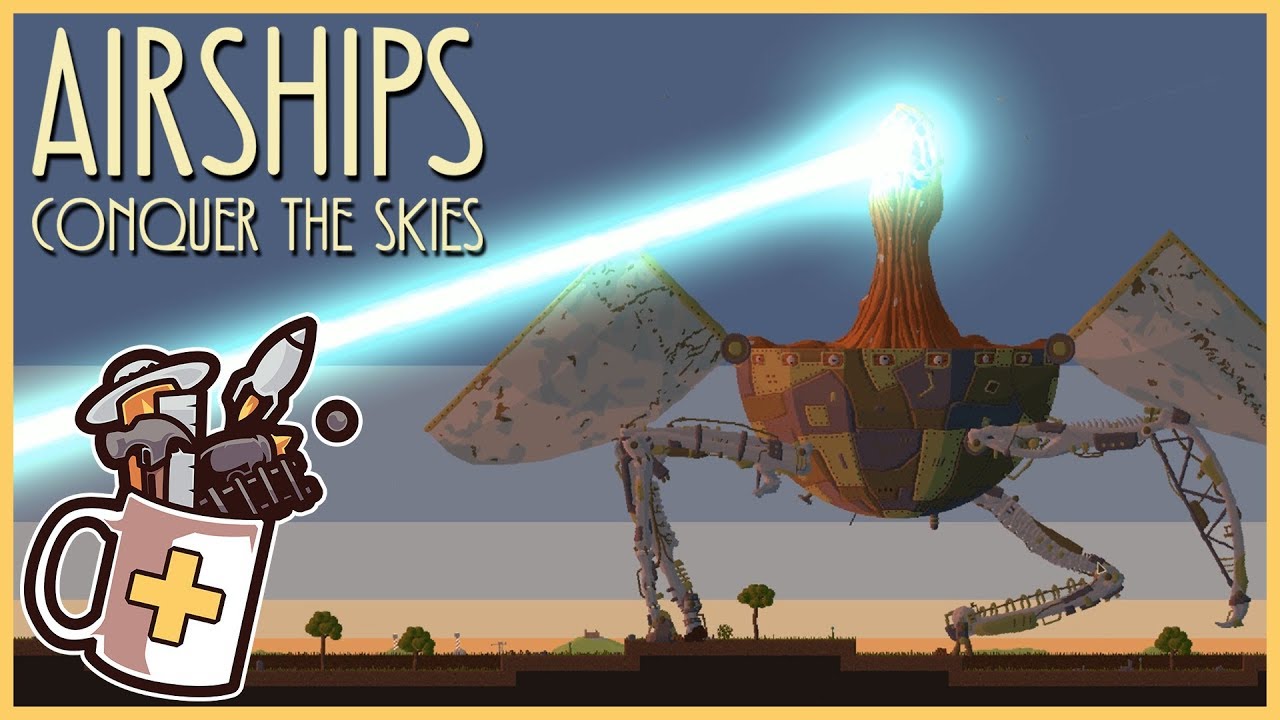 Shellwalker Exclusive Look! | Airships: Conquer the Skies - Let's Play / Gameplay