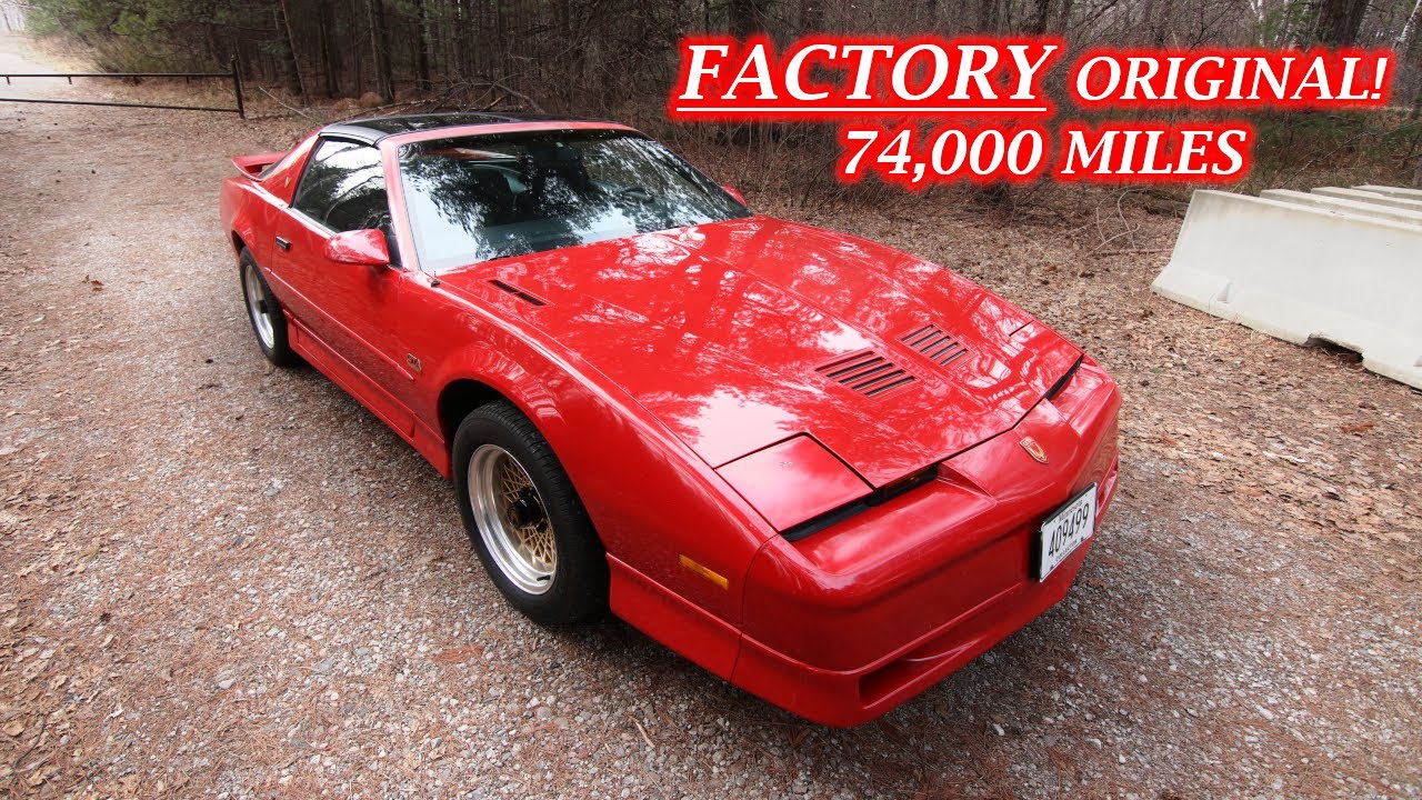 Trans Am GTA 1987 года спрятан на виду! Ранний червь получает «птицу»!!!