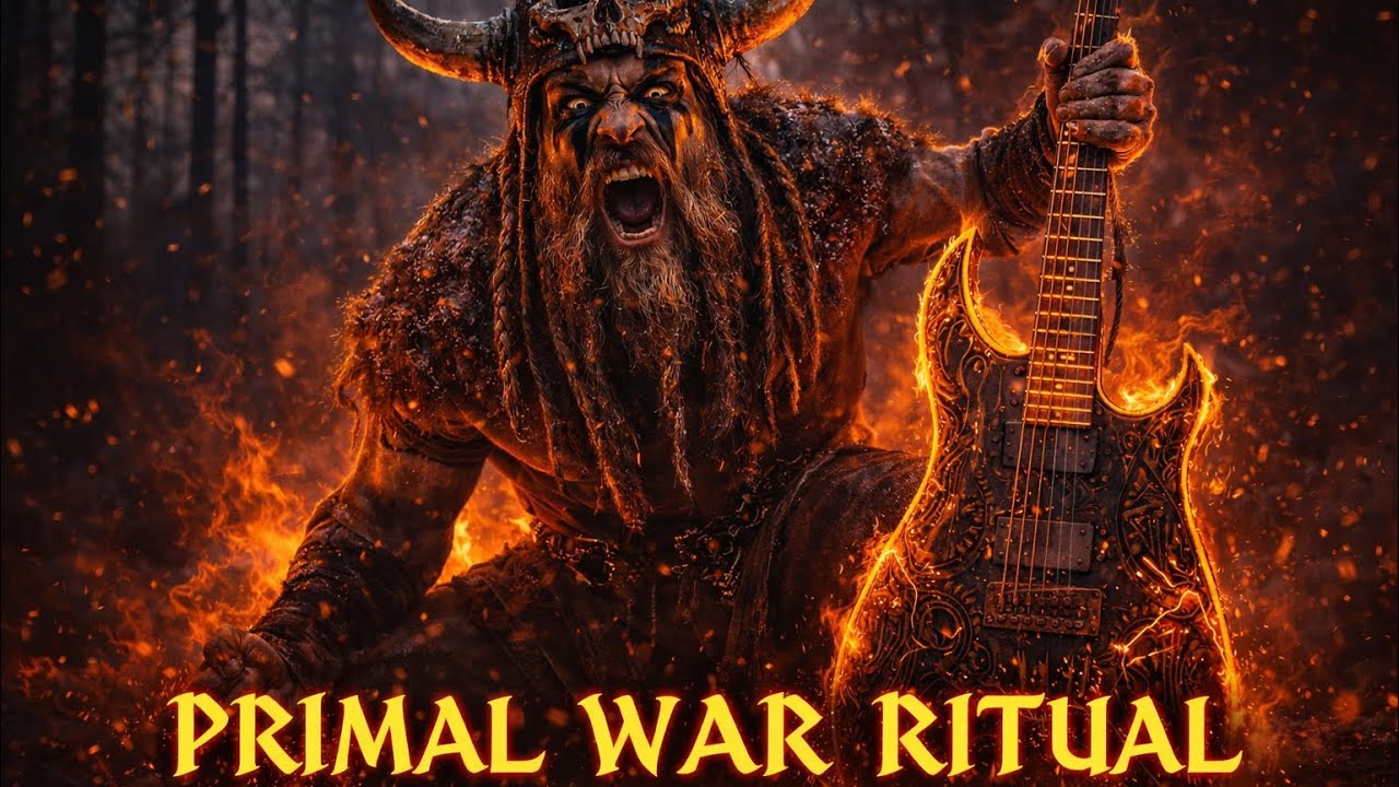 ⚡ 1 HOUR PRIMAL NORDIC METAL | Ancient Ritual War Music | Epic Viking Battle Soundtrack. #metal