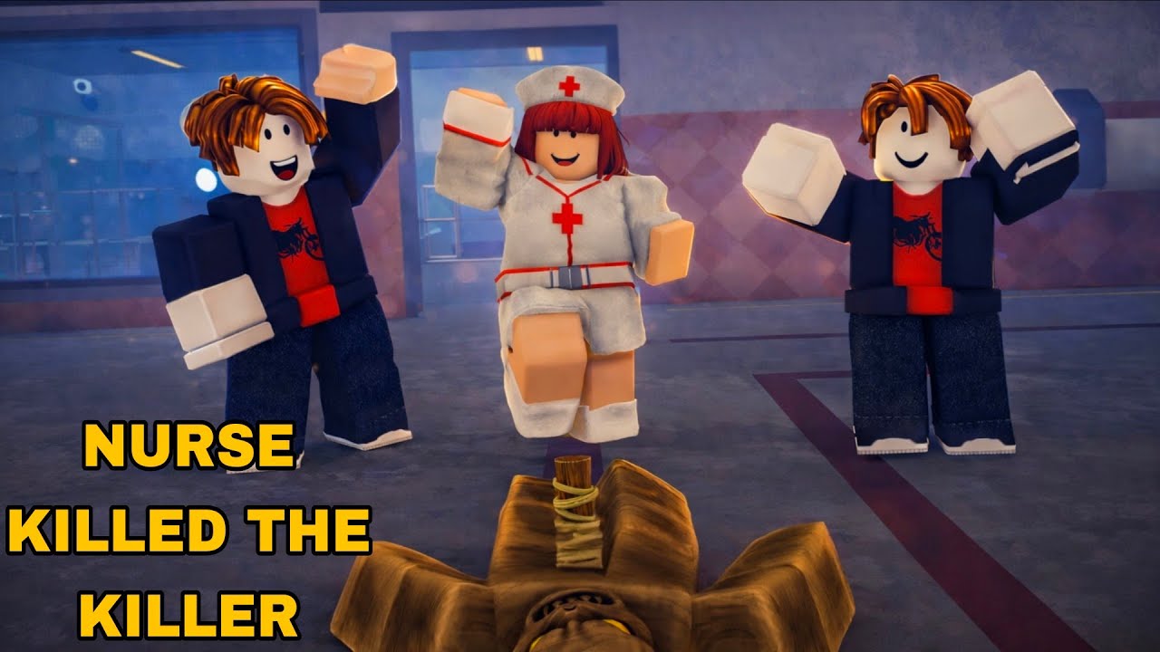 THE NURSE IS DEADLY💉| I Killed the Killer | ONE OF US ( ROBLOX )