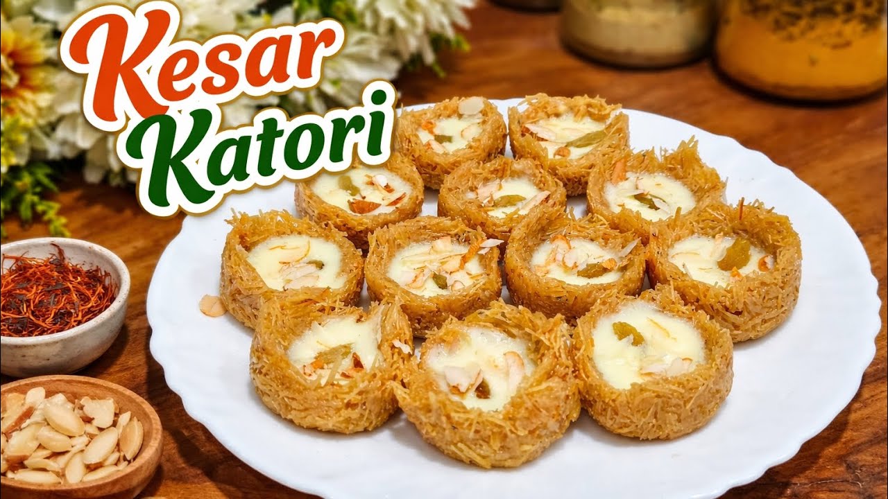 Kesar Katori | Semai Dessert | Nest House| Homemade Sweet| Eid Special | 