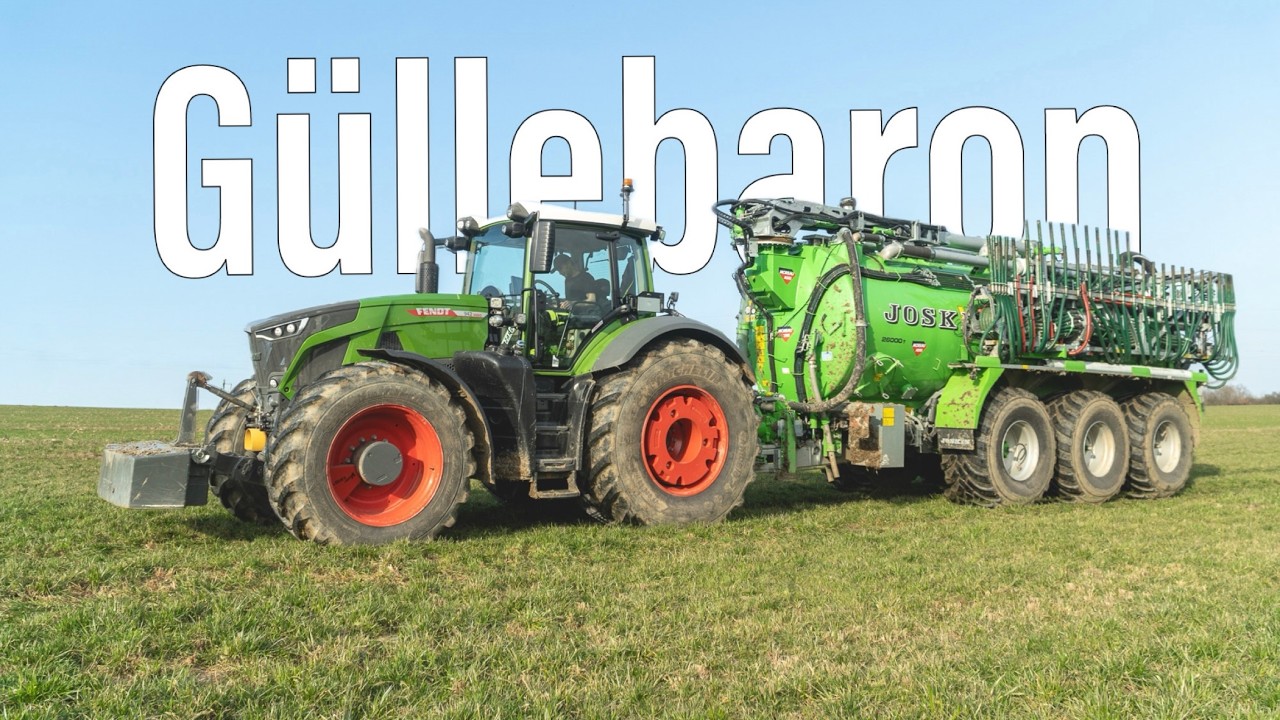 Внесение удобрений в поля в 2026 году - FENDT 942 Vario Gen 7 + НОВЫЙ JOSKIN Volumetra 26000T + 2...