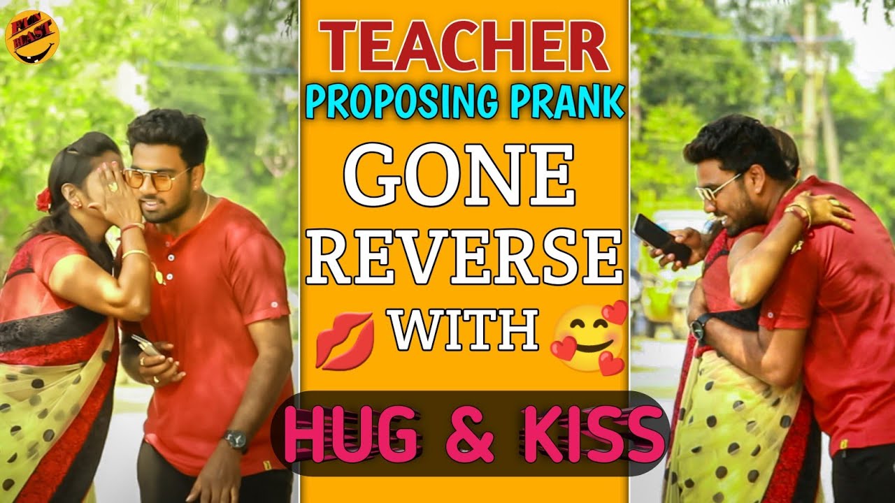 Teacher Proposing Prank Gone Hug & Kiss | Prank in Telugu | Fun Blast | Nellore 2020