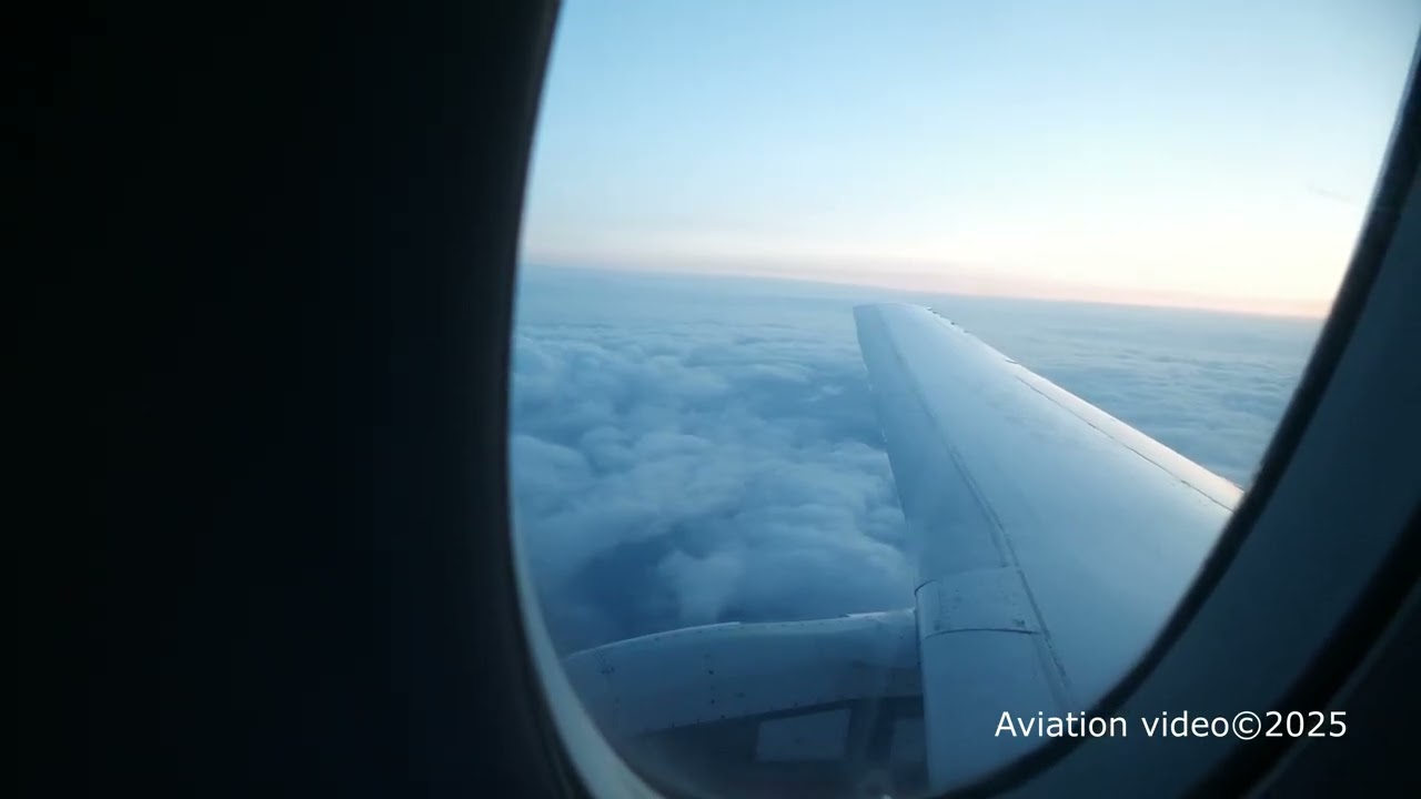 Летим на Superjet - 100 RA-89065 Санкт-Петербург-Москва в единственную пятницу 13 в 2025 году