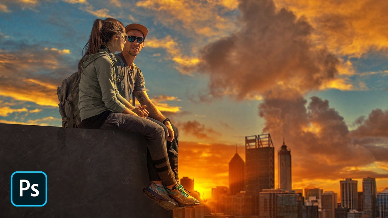Create a Romantic Couple Photo Editing - Photoshop Tutorial