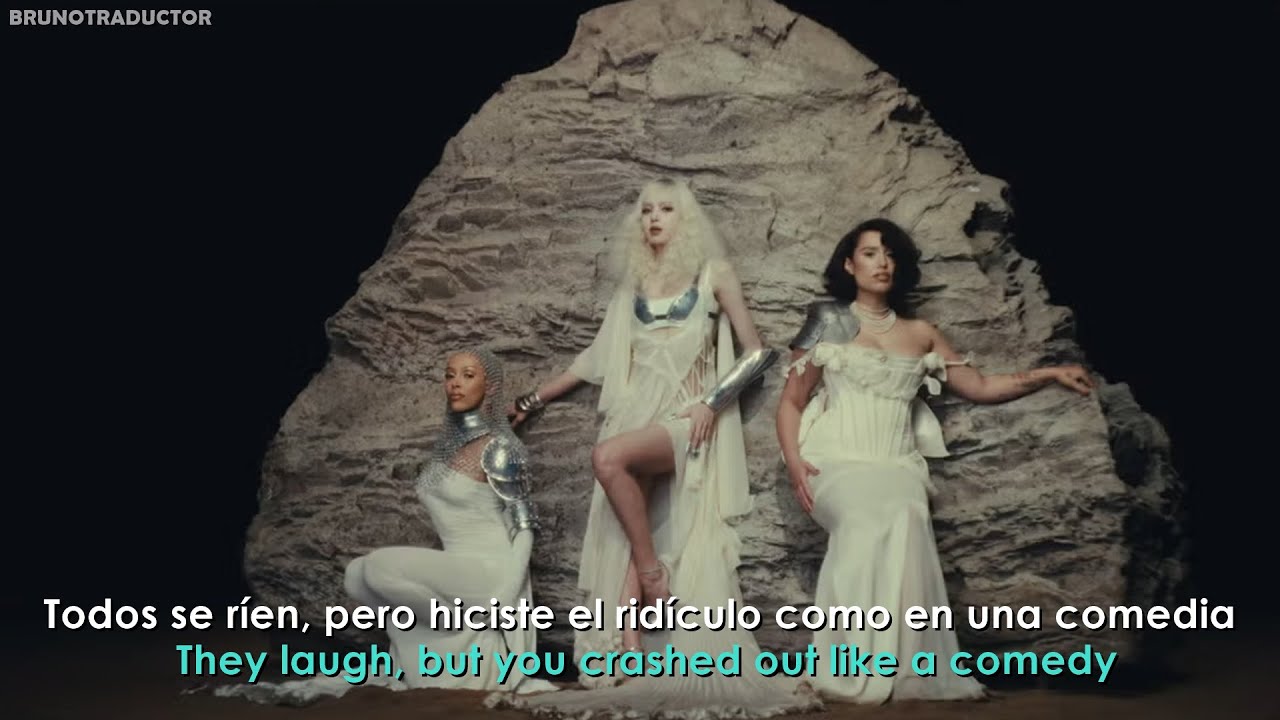 LISA - BORN AGAIN ft. Doja Cat & RAYE // Lyrics + Espa&ntilde;ol // Video Oficial