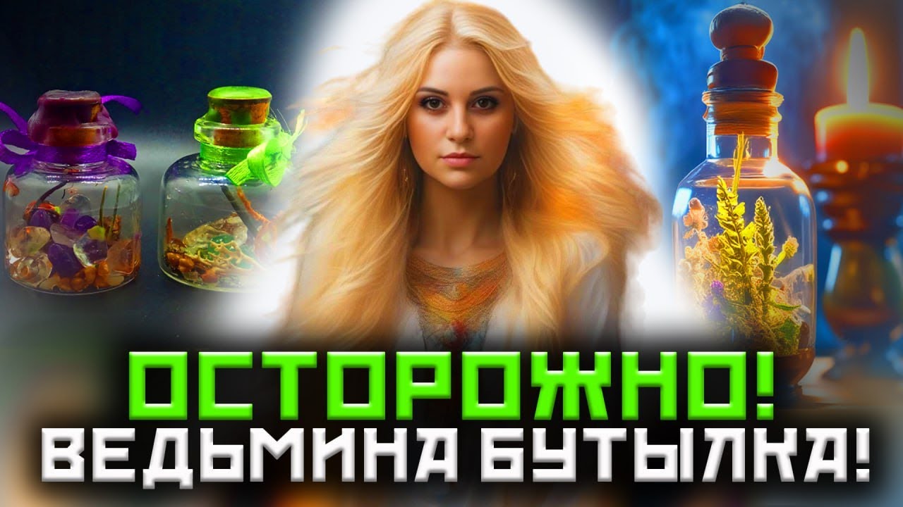 Что такое Ведьмина бутылка? Травы для Ведьминой бутылки!