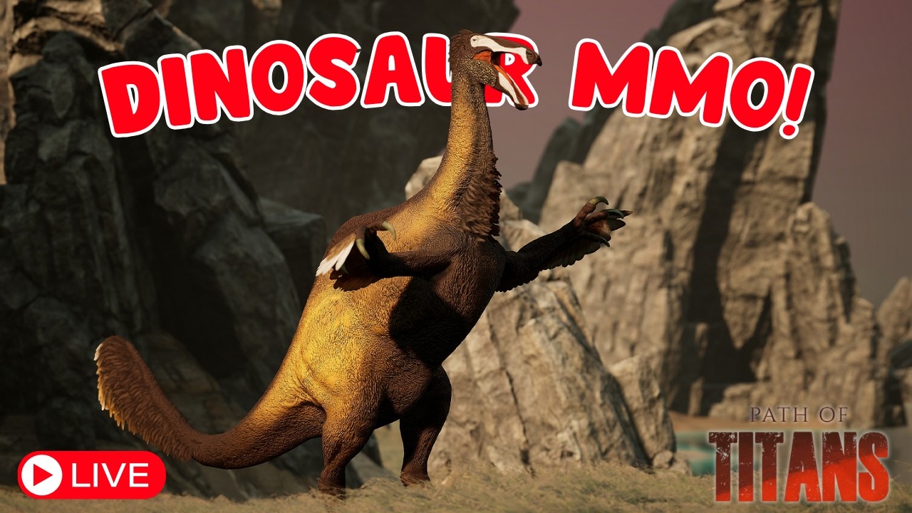 🔴LIVE!🔴What is life without Dinosaurs!? Path of Titans Gameplay